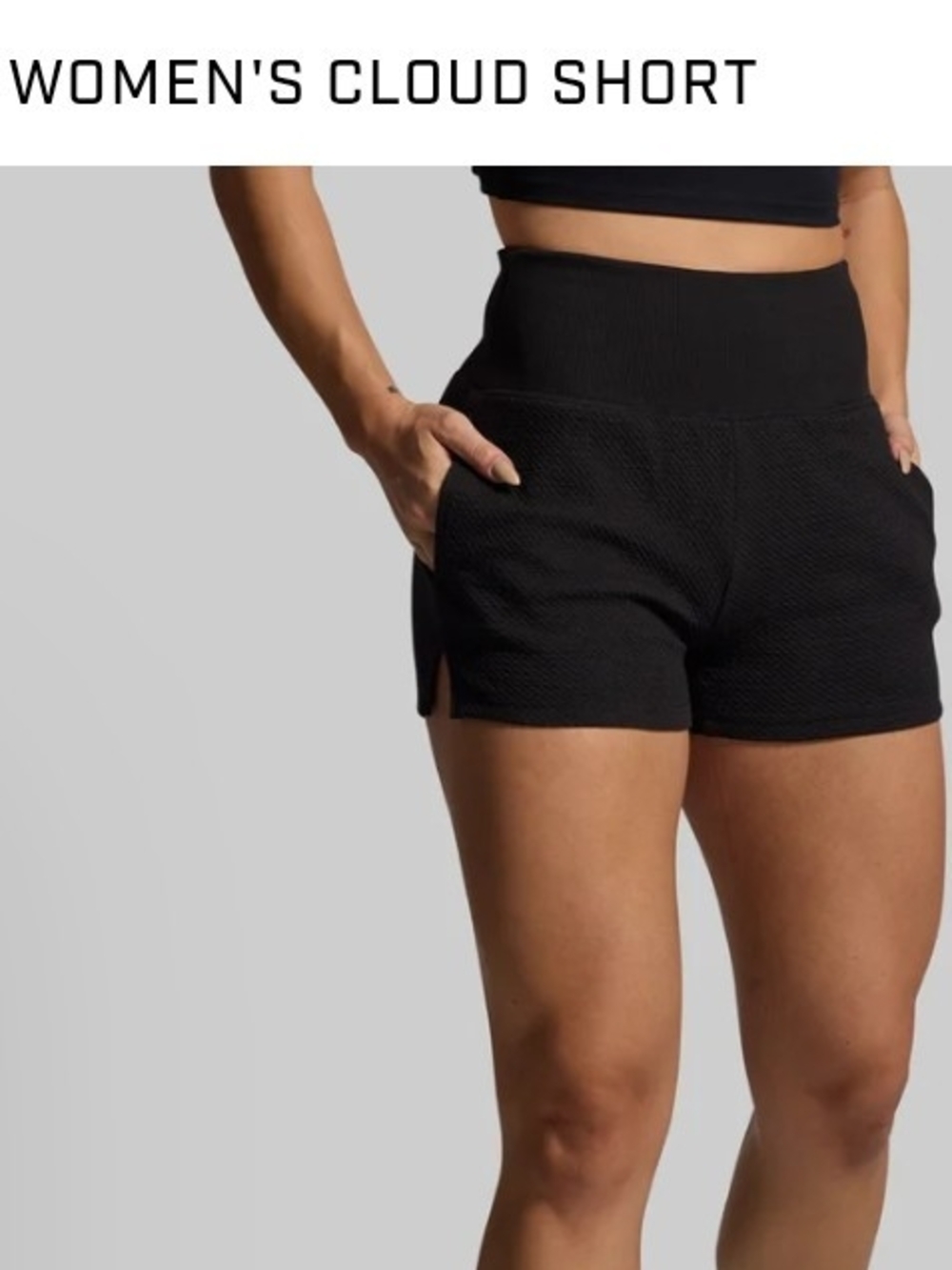 Born Primitive Women's Cloud Short - Black